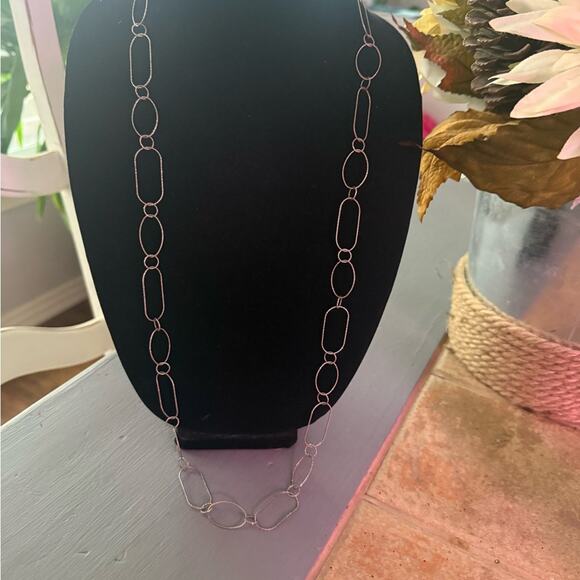 Silpada 925 Sterling Silver Chainlink Necklace - Picture 2 of 10